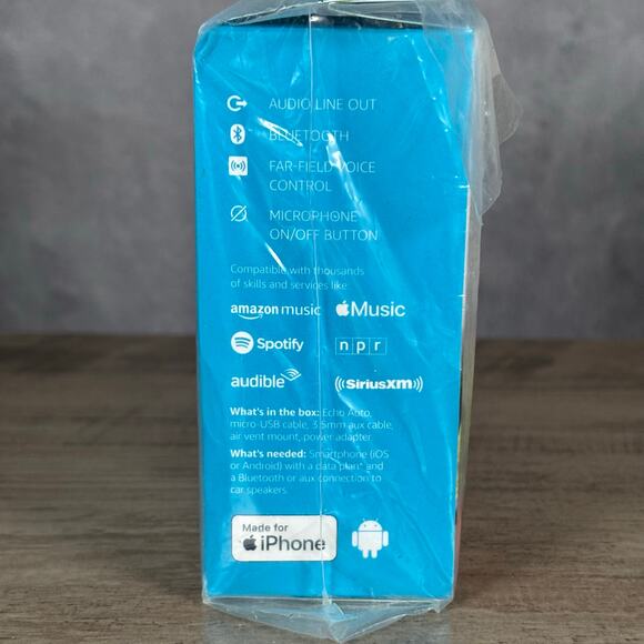 Amazon Echo Auto (1st Gen) – Alexa for Your Car – New Sealed - Picture 2 of 5